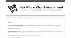 Desktop Screenshot of newwiccanchurch.org