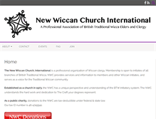 Tablet Screenshot of newwiccanchurch.org